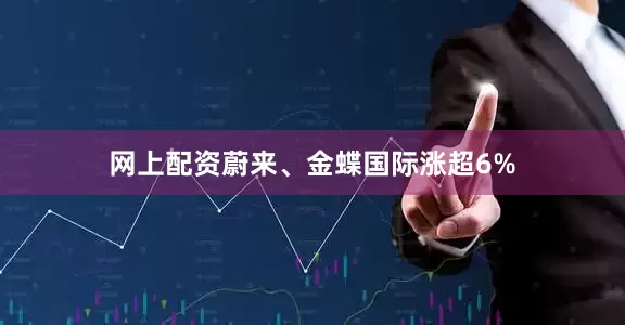 网上配资蔚来、金蝶国际涨超6%